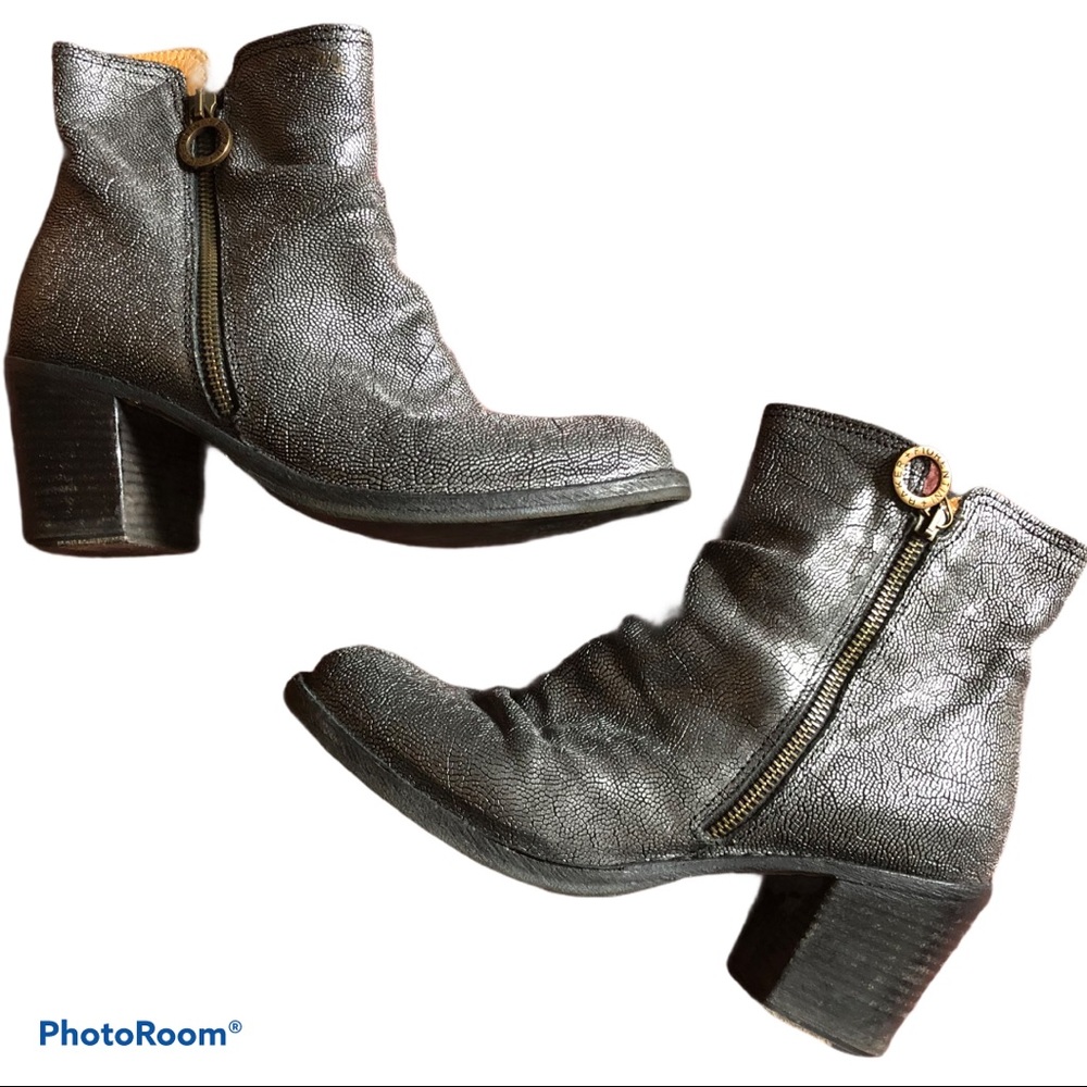 Fiorentini+Baker Metallic Silver Lan Boot-Size 37